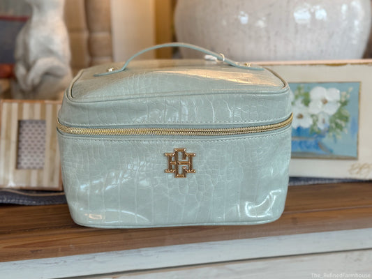 Hampton Train Case-Mint
