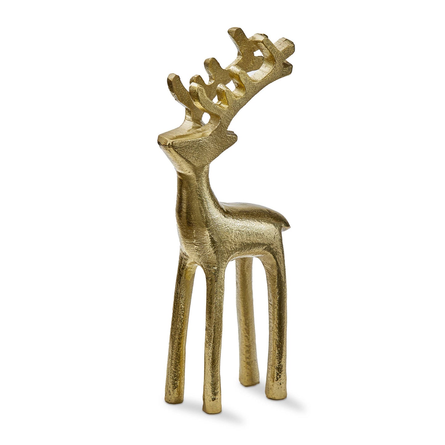 Reindeer Silhouette Figurine Large Gold