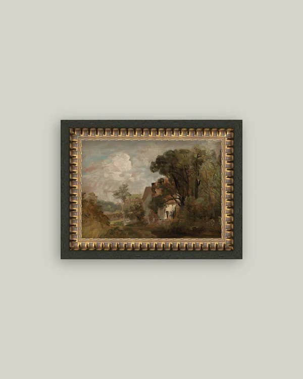 Willy Lott's House Framed Antique Art: 33x25