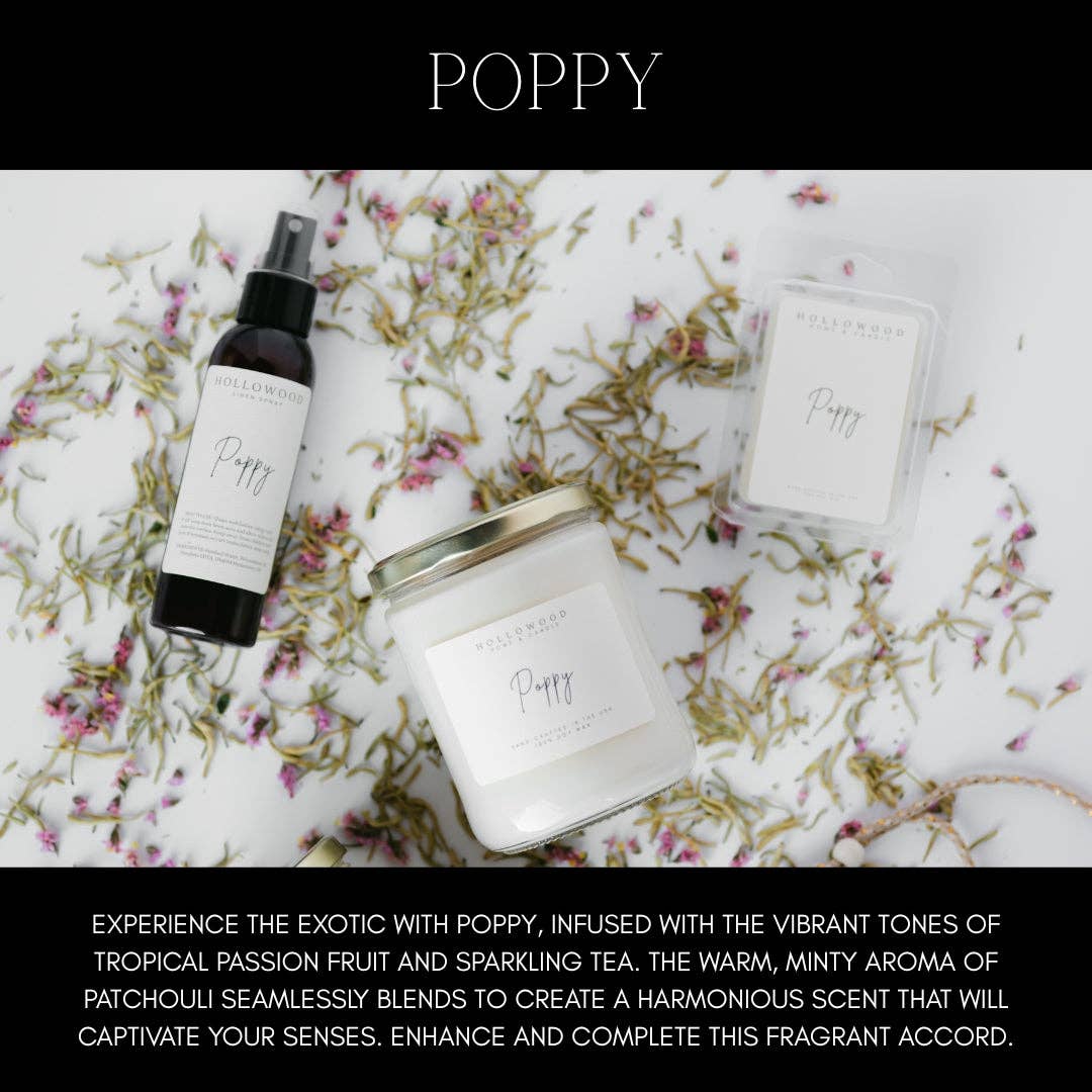 POPPY | CANDLES: 8 OUNCES
