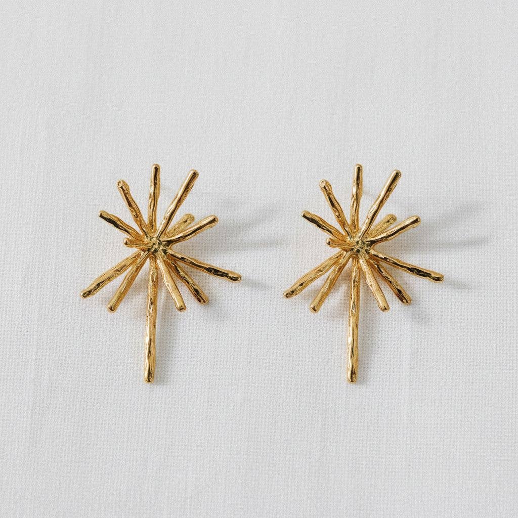 Vintage-Inspired Floral Drop Earrings