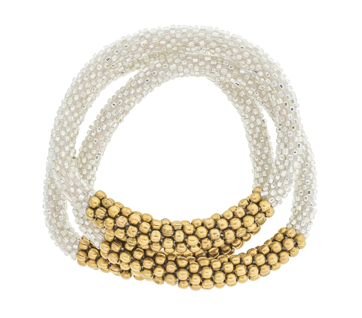 Golden Division Silver Statement Roll-On® Bracelet