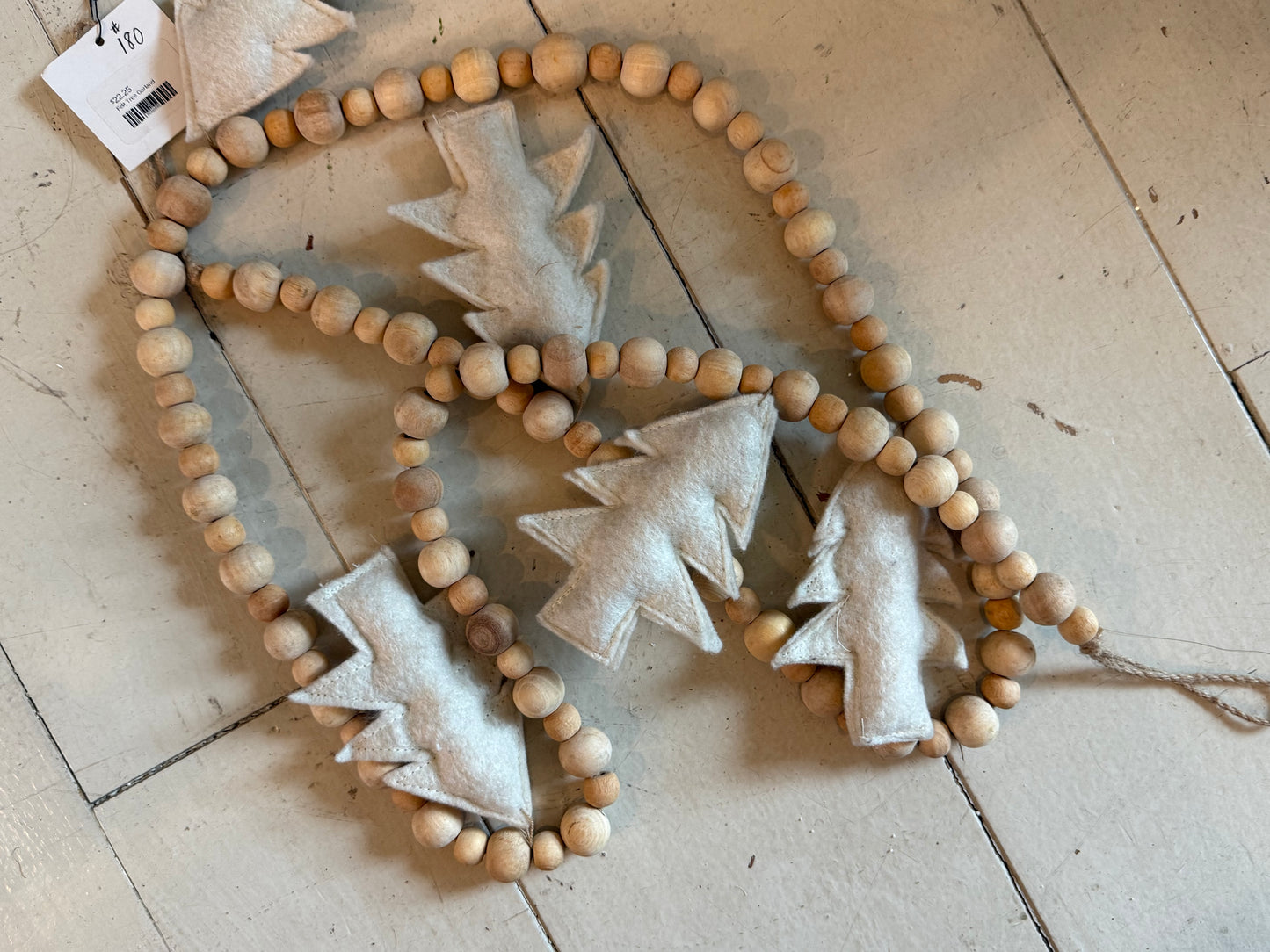 Felt Tree Garland