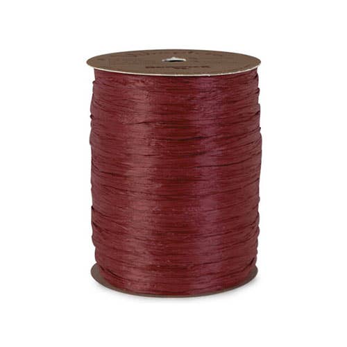 Matte Raffia Ribbon: White Matte, 1 Pack, 100 yards