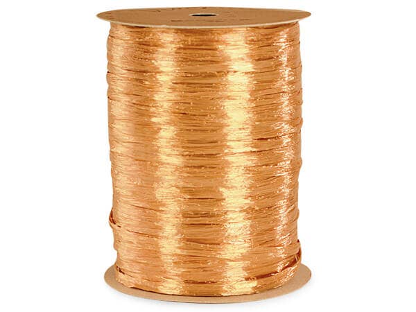 Pearlized Raffia Ribbon: Light Blue, 1 Pack, 100 yards