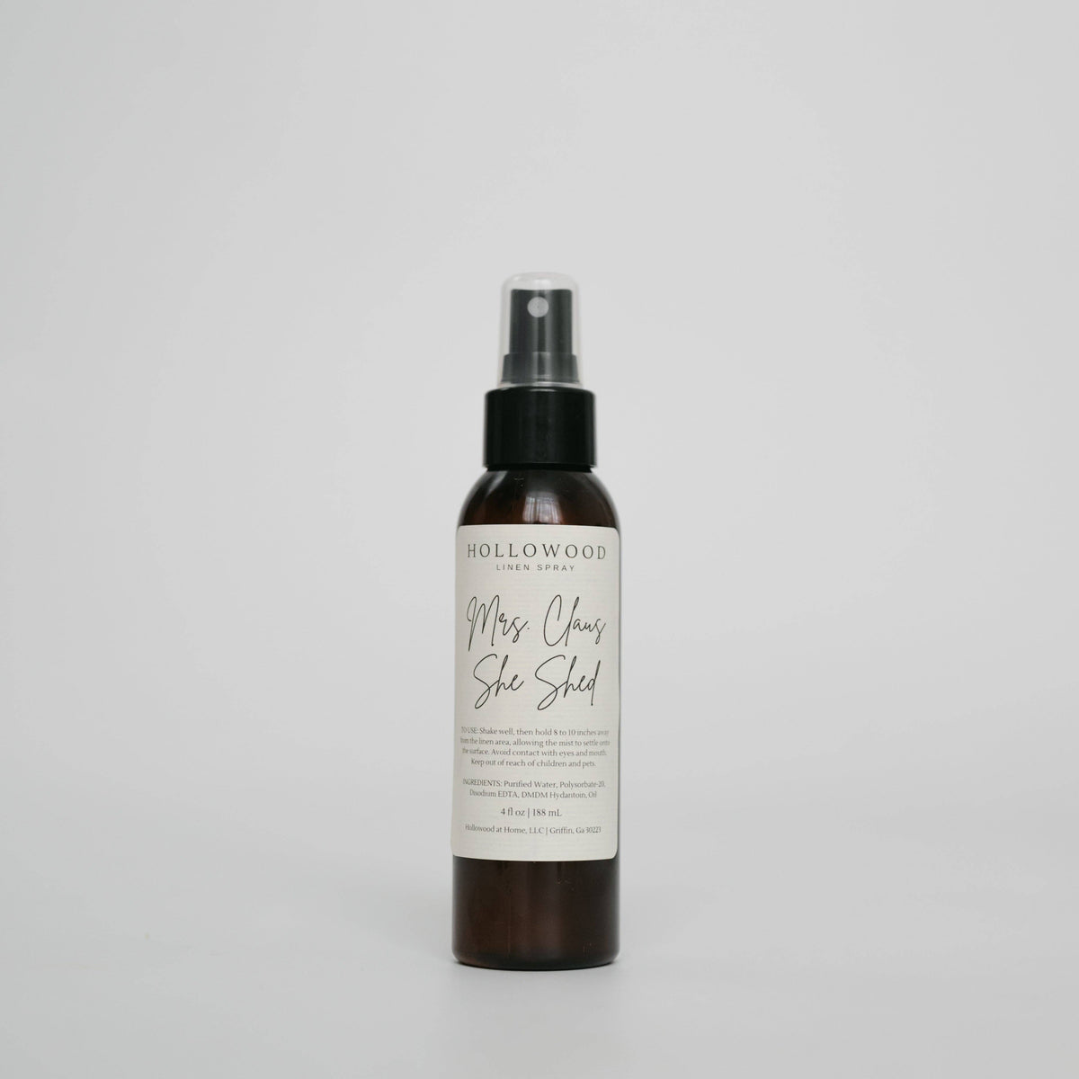 Mrs. Claus She Shed Holiday Linen Spray