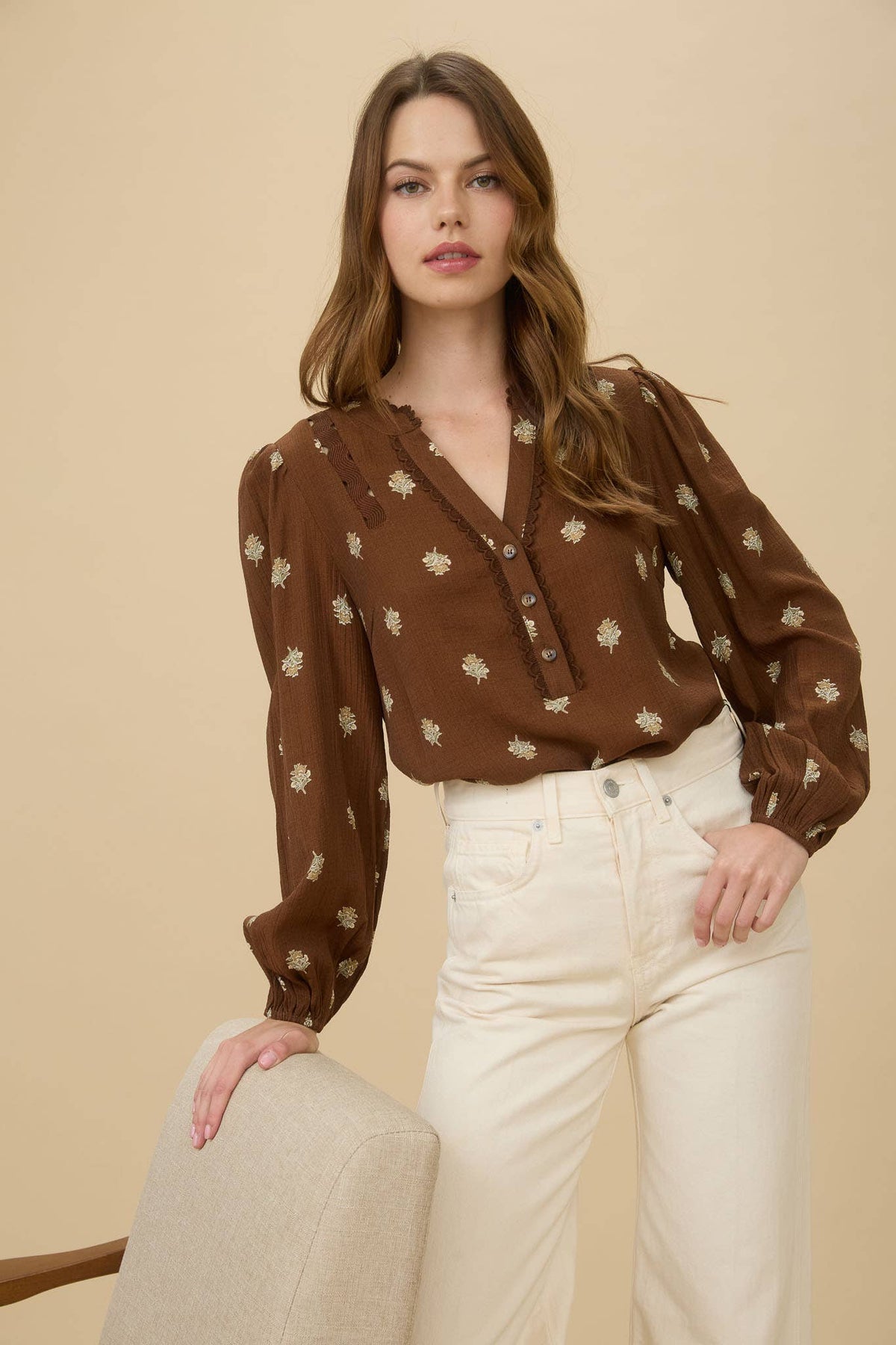 Chestnut Meadow Blouse