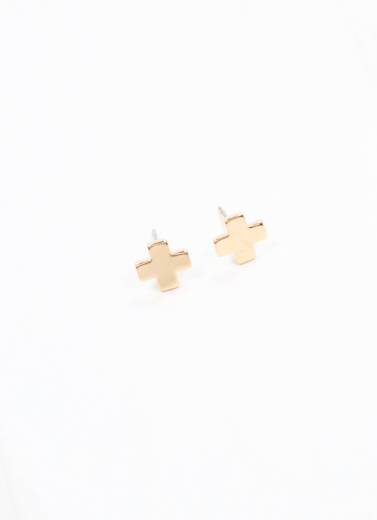 Rawls Cross Earring Gold