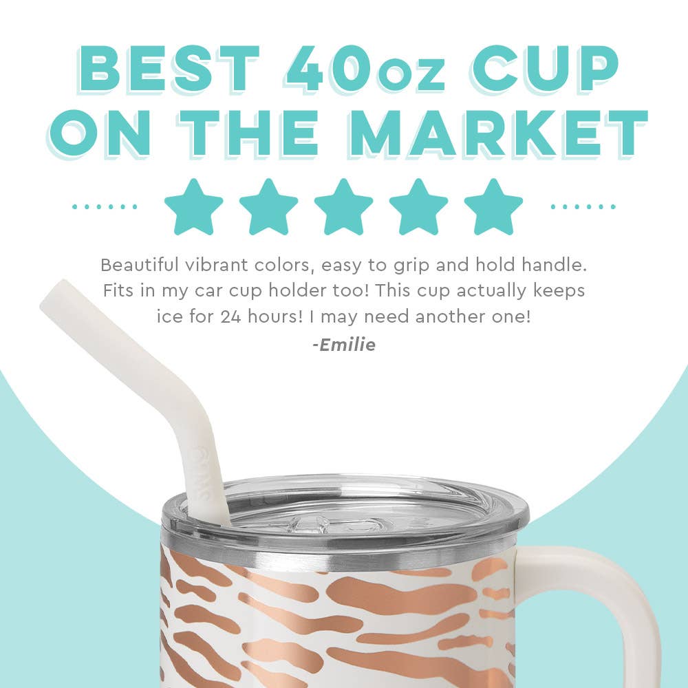 Glamazon Swig Rose Mega Mug (40oz)
