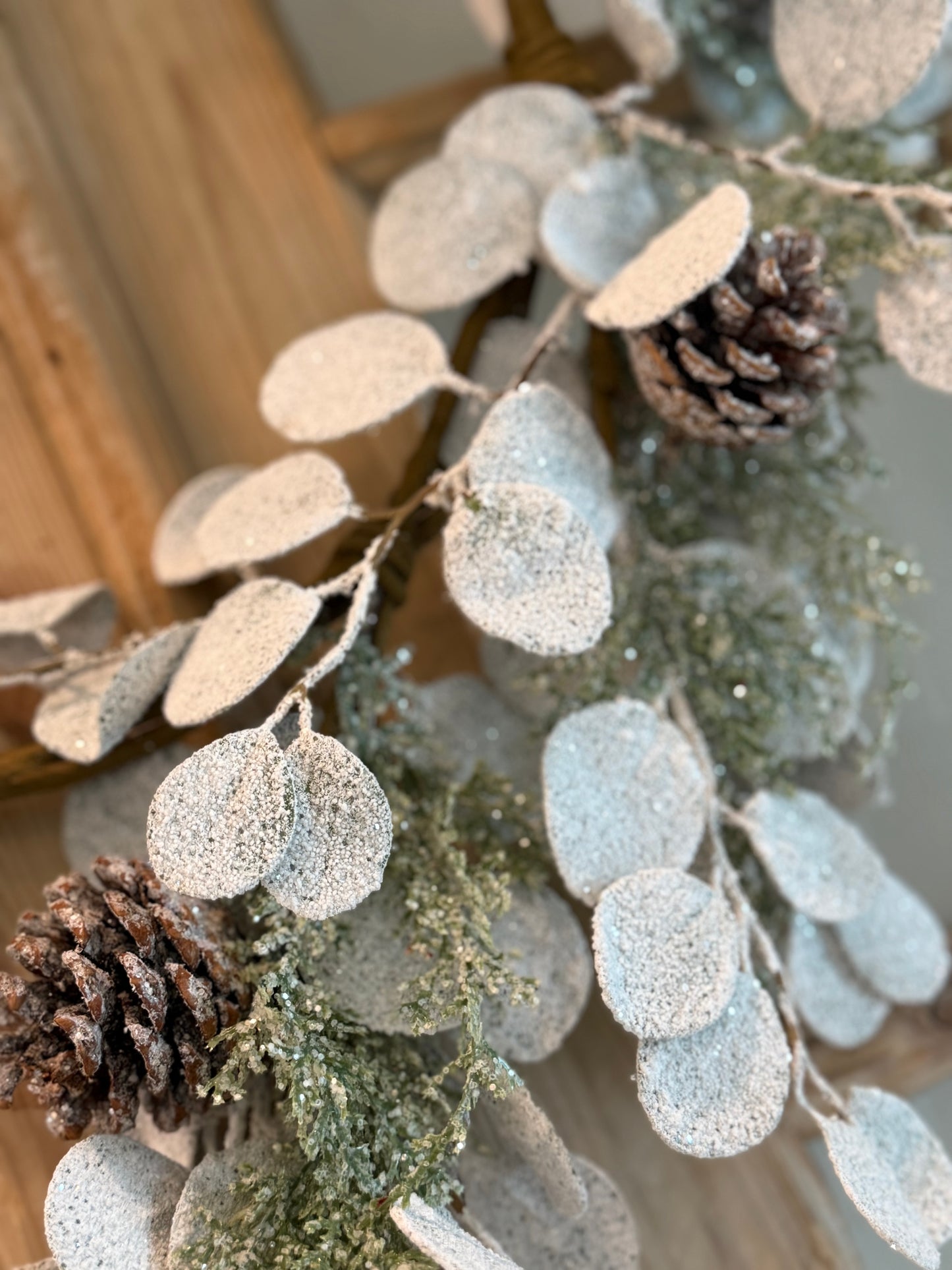 SilverDollar Shine Wreath