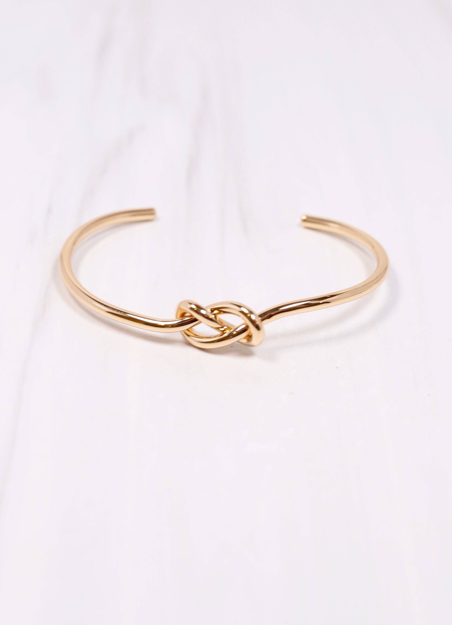 Norman Knot Cuff Bracelet GOLD: Default