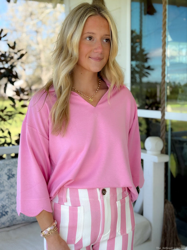 The Spring Petal Top
