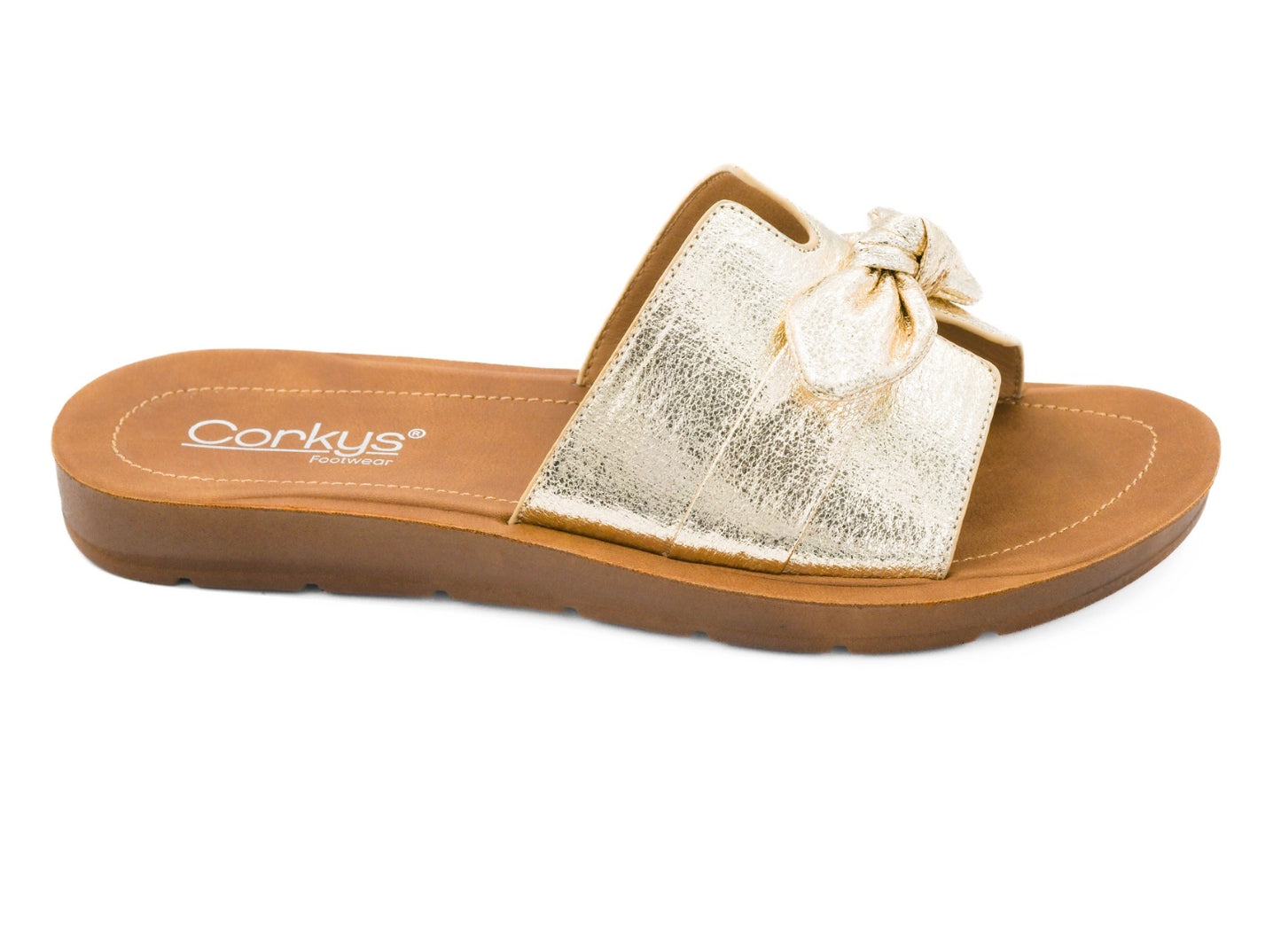 TOO CUTE Gold Crinkle Metallic