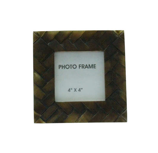 Brown Criss-Cross Frame - 4x4