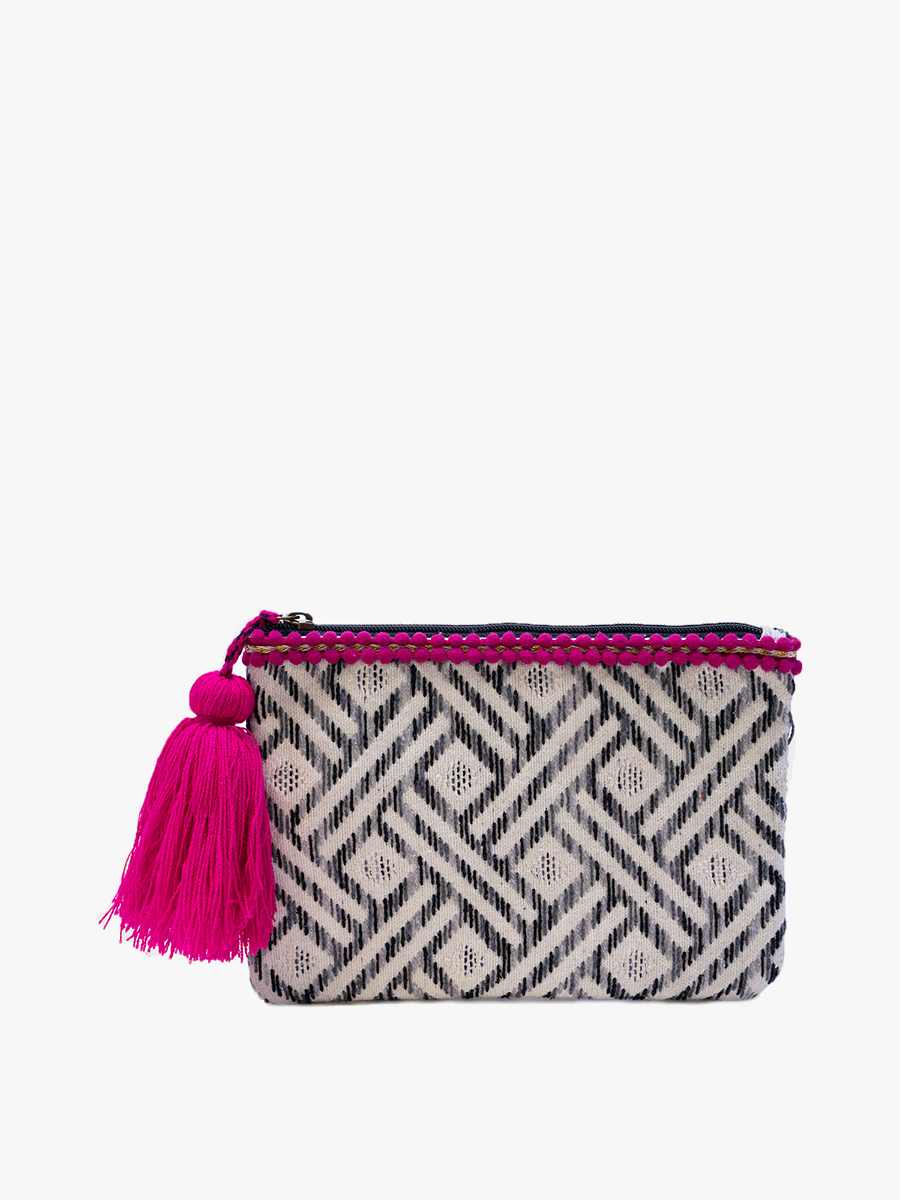 CS2161 Adalaide Printed Cotton Pouch