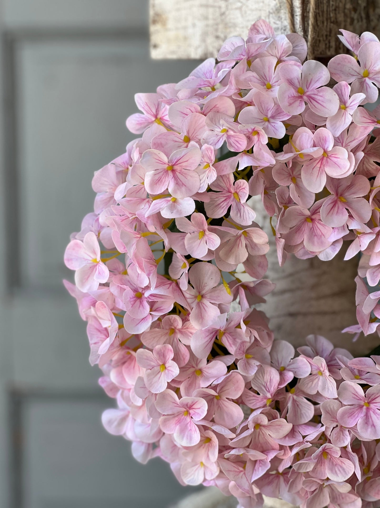 Saylor Hydrangea Wreath | 12" | Pink
