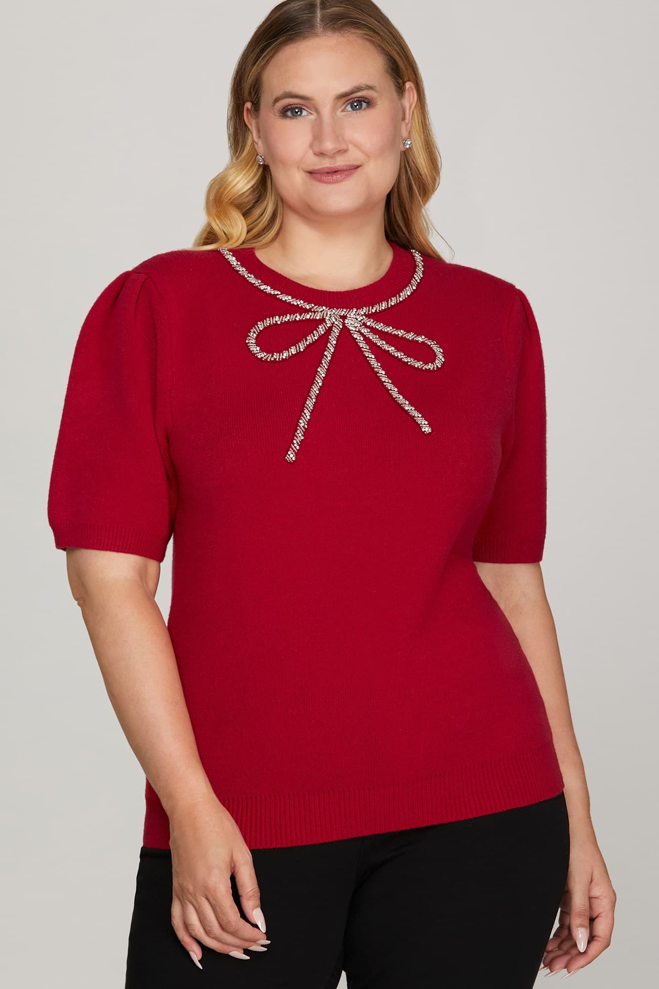 Merry Bow Sweater