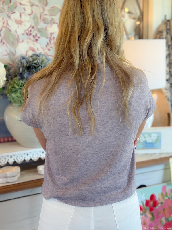 The Lavender Lane Top