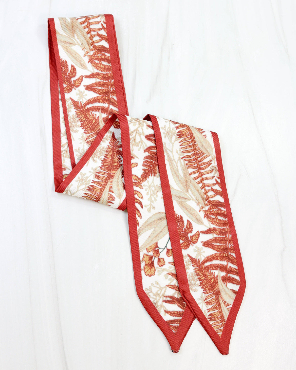 Lillie Scarf Rust Beige