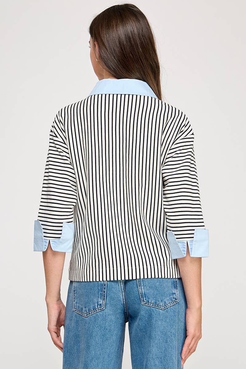 Harbor View Striped Top