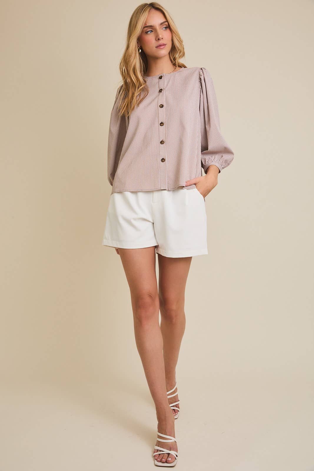 Maple Grove Gingham Top