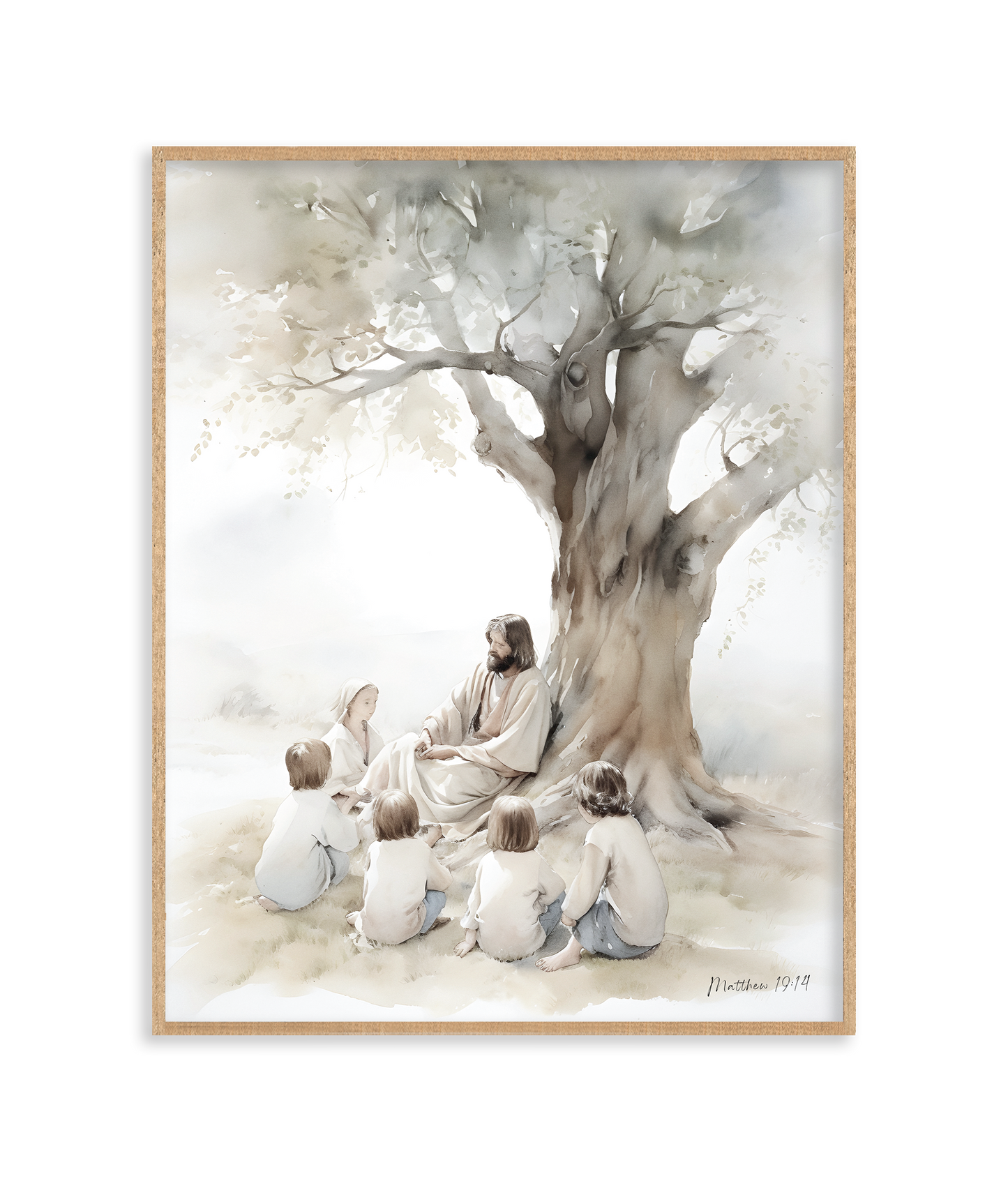 The Entire Watercolor Collection: Lost Sheep, Gallery Wrap (Frameless)