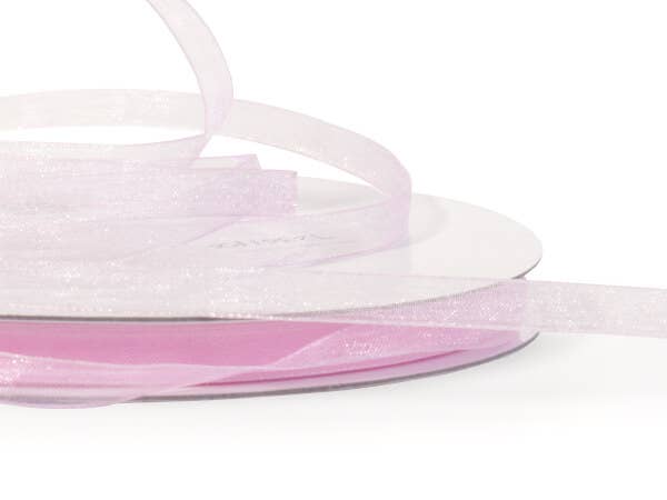 Sheer Organza Gift Packaging Ribbon: Light Blue, 1 Pack, 7/8"x100 yards