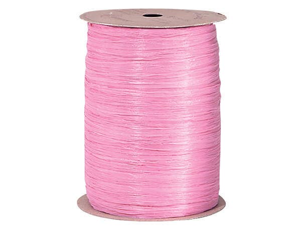 Matte Raffia Ribbon: Ivory Buff, 1 Pack, 100 yards