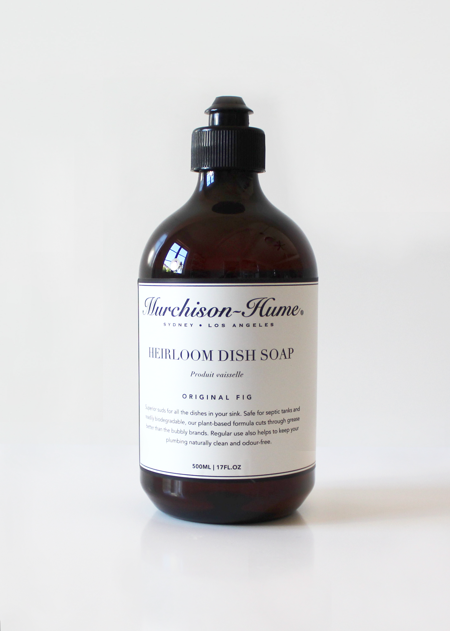 All Natural Heirloom Dish Soap 17oz, Original Fig