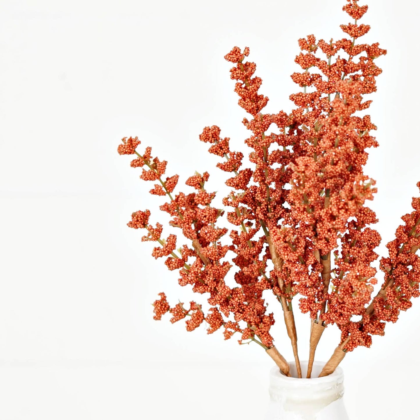14in Bush-Pumpkin Millet Berry Heather