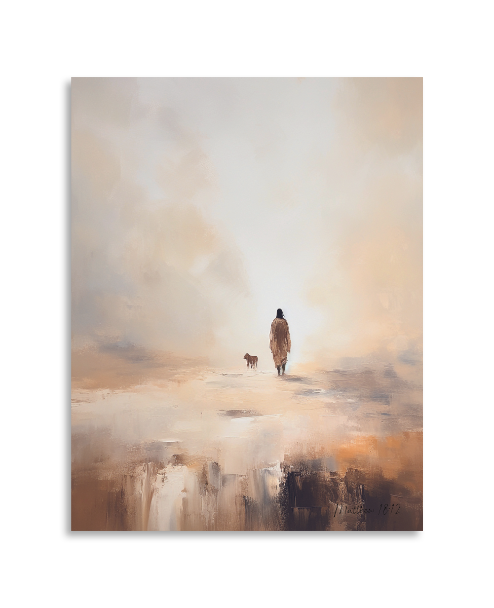 The Entire Watercolor Collection: Lost Sheep, Gallery Wrap (Frameless)