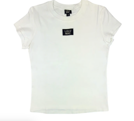 LULU MAC Baby Doll Tee- White