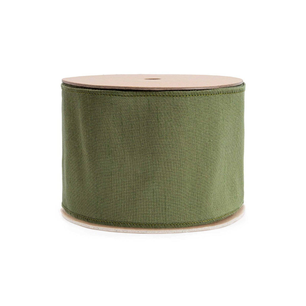 4" Wired Double-fused Dupioni Ribbon | 10 Yard Roll