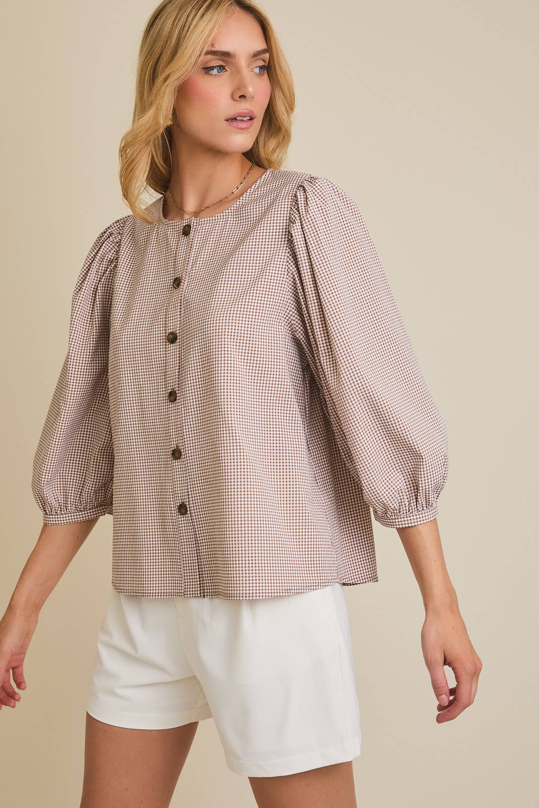 Maple Grove Gingham Top