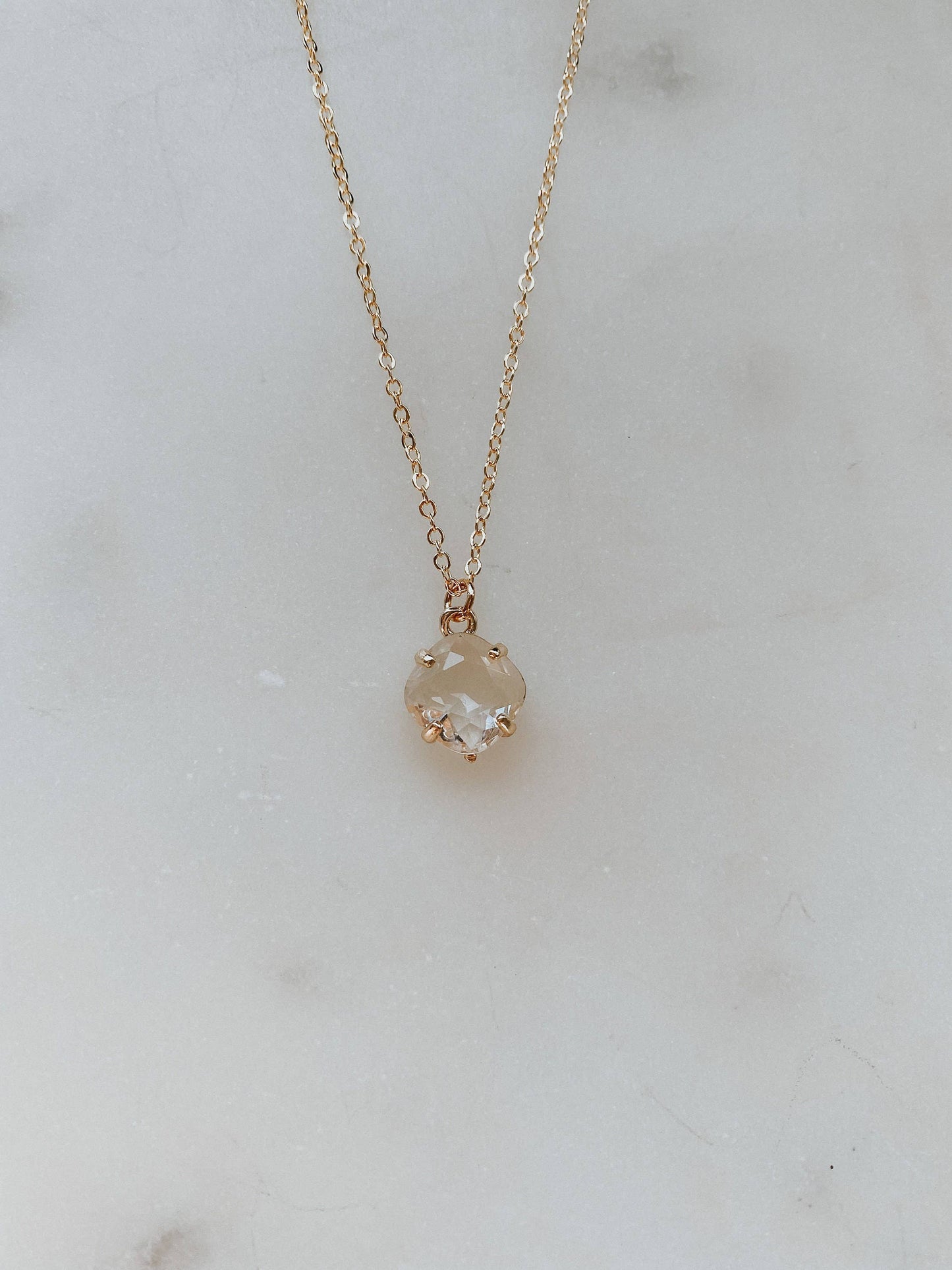 Birch Necklace - Gold