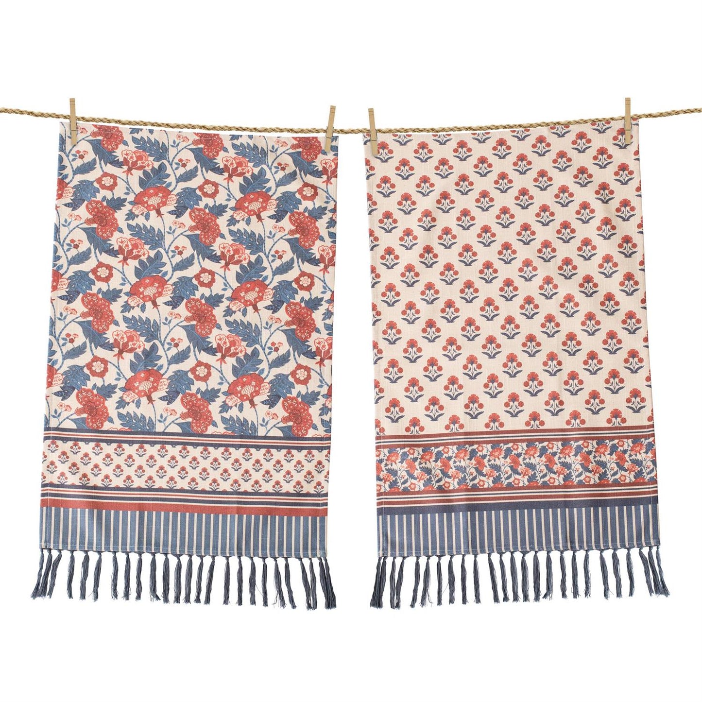 Americana Floral Tea Towels – 2 Styles