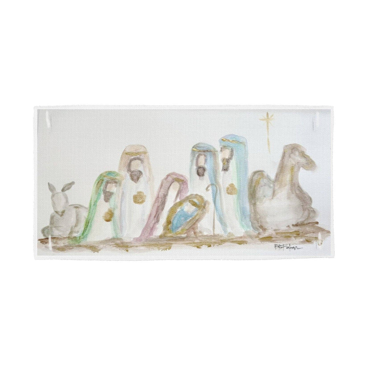 Bridgett’s Lumbar Nativity Pillow