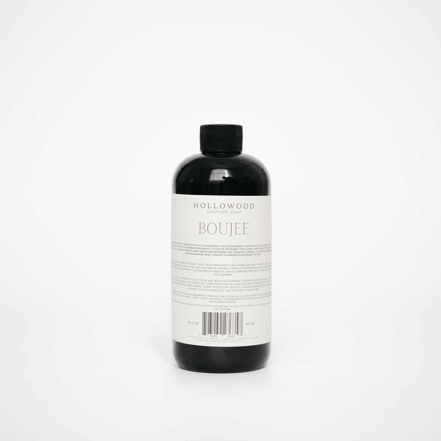 BOUJEE | LUXURY LIQUID LAUNDRY SOAP: 16 OUNCE