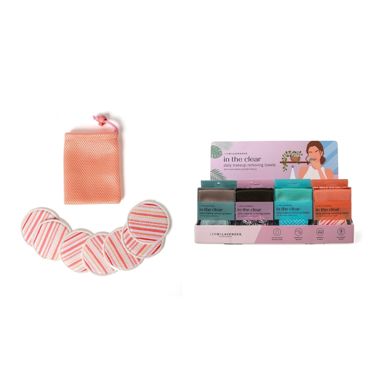 In the Clear Make-up Remover Rounds
