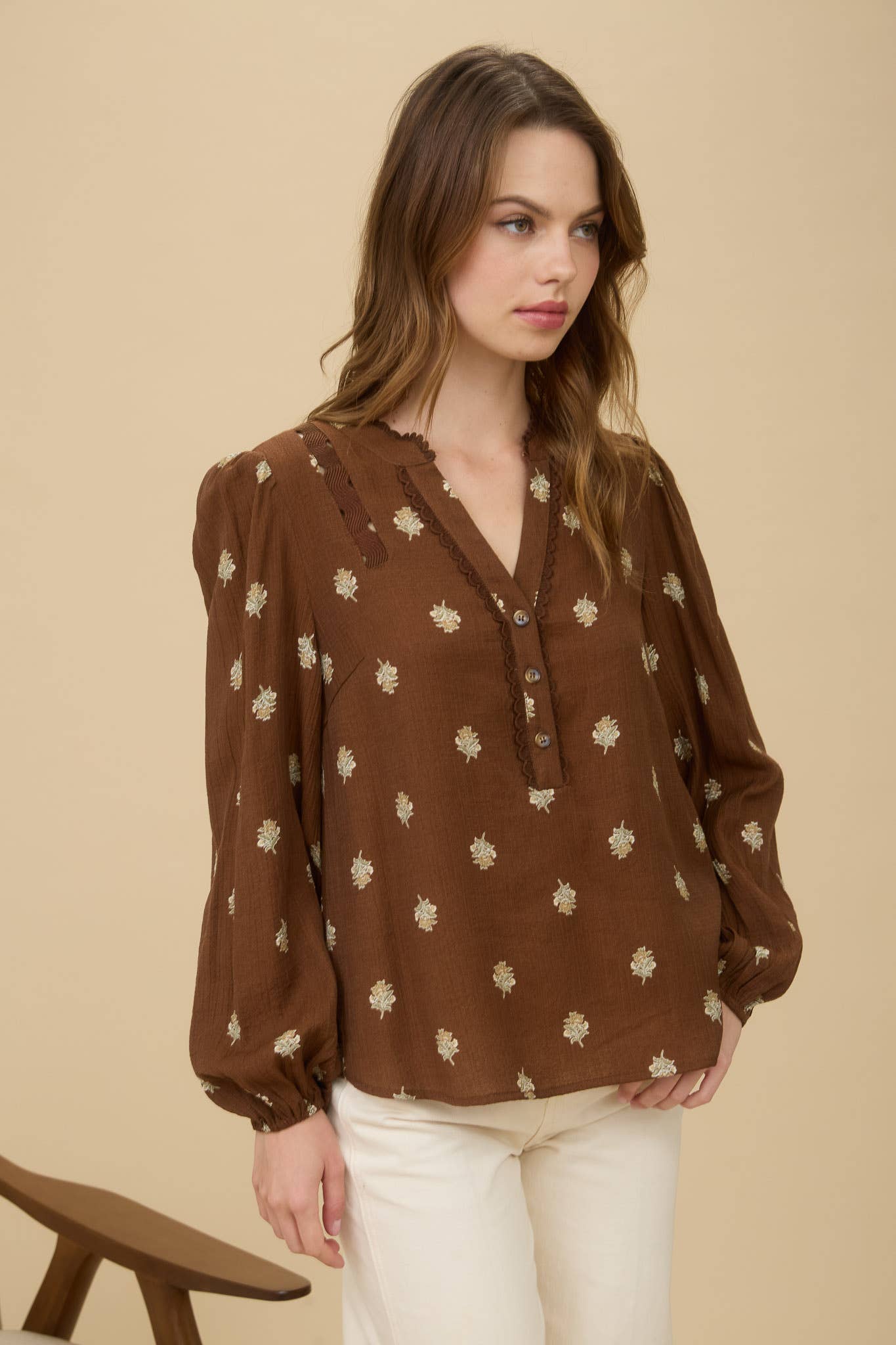 Chestnut Meadow Blouse