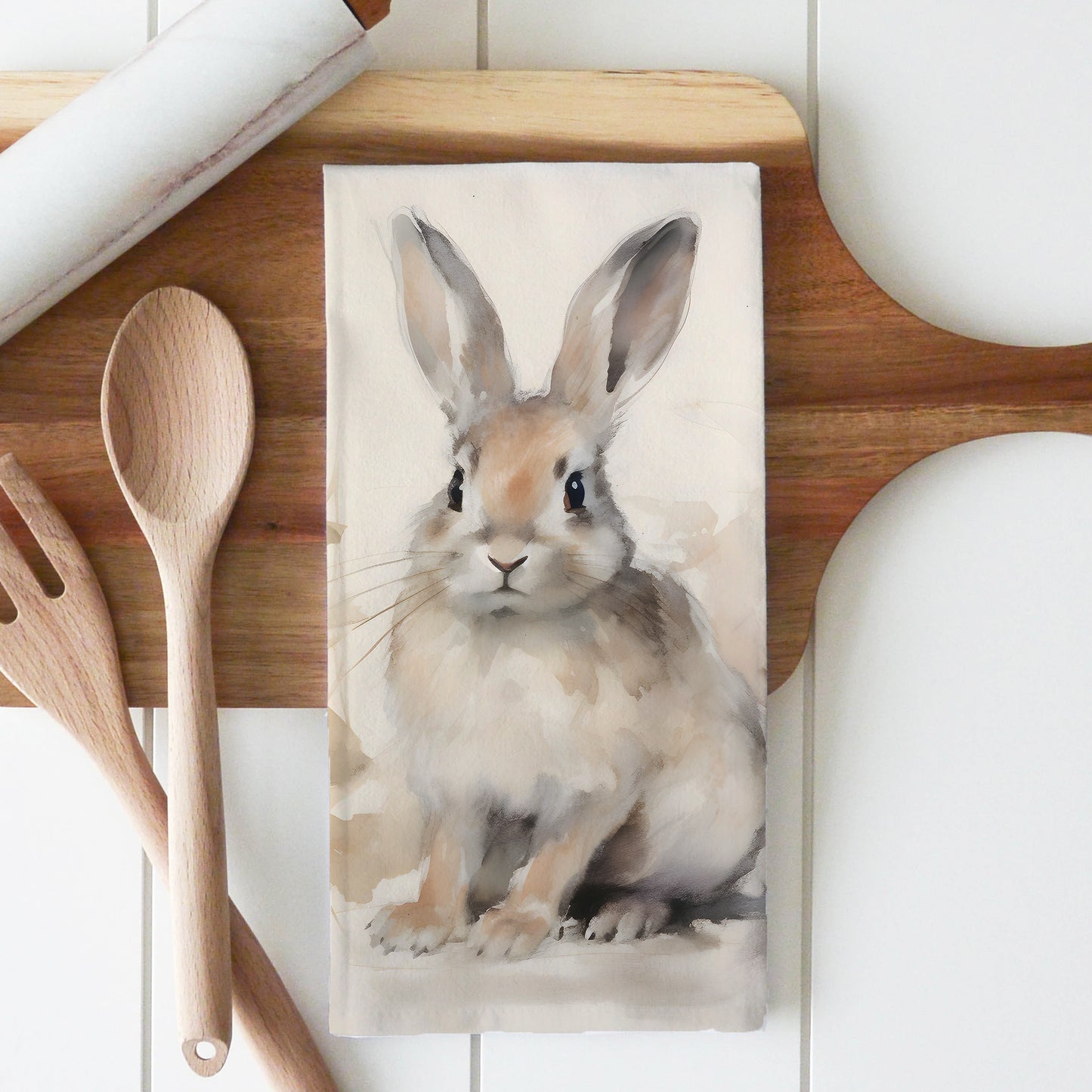 Peter Tea Towel: Natural