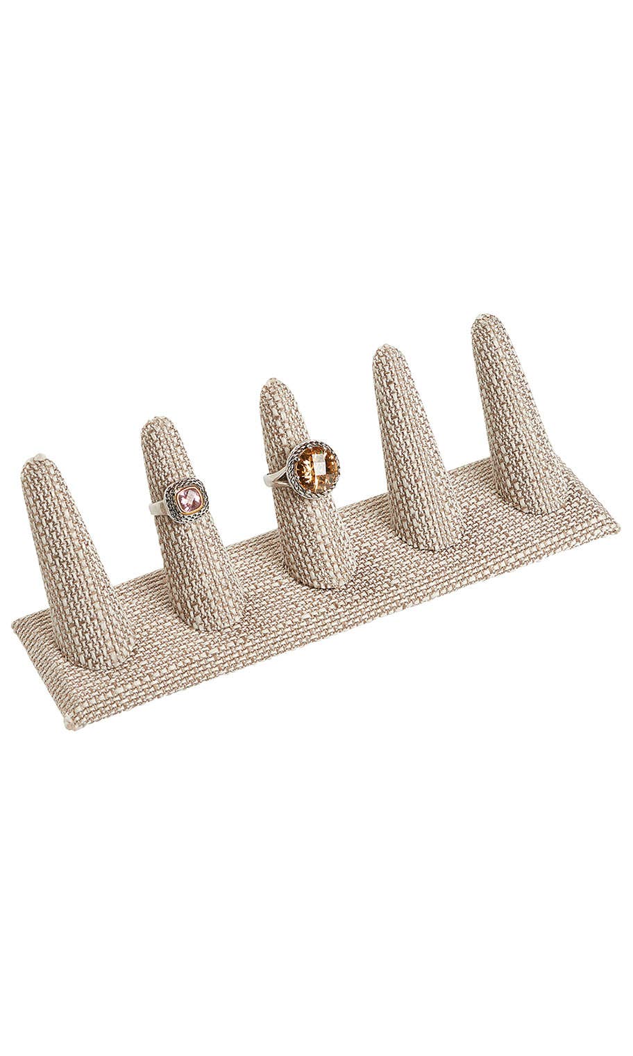 5-Ring Finger Display | Linen