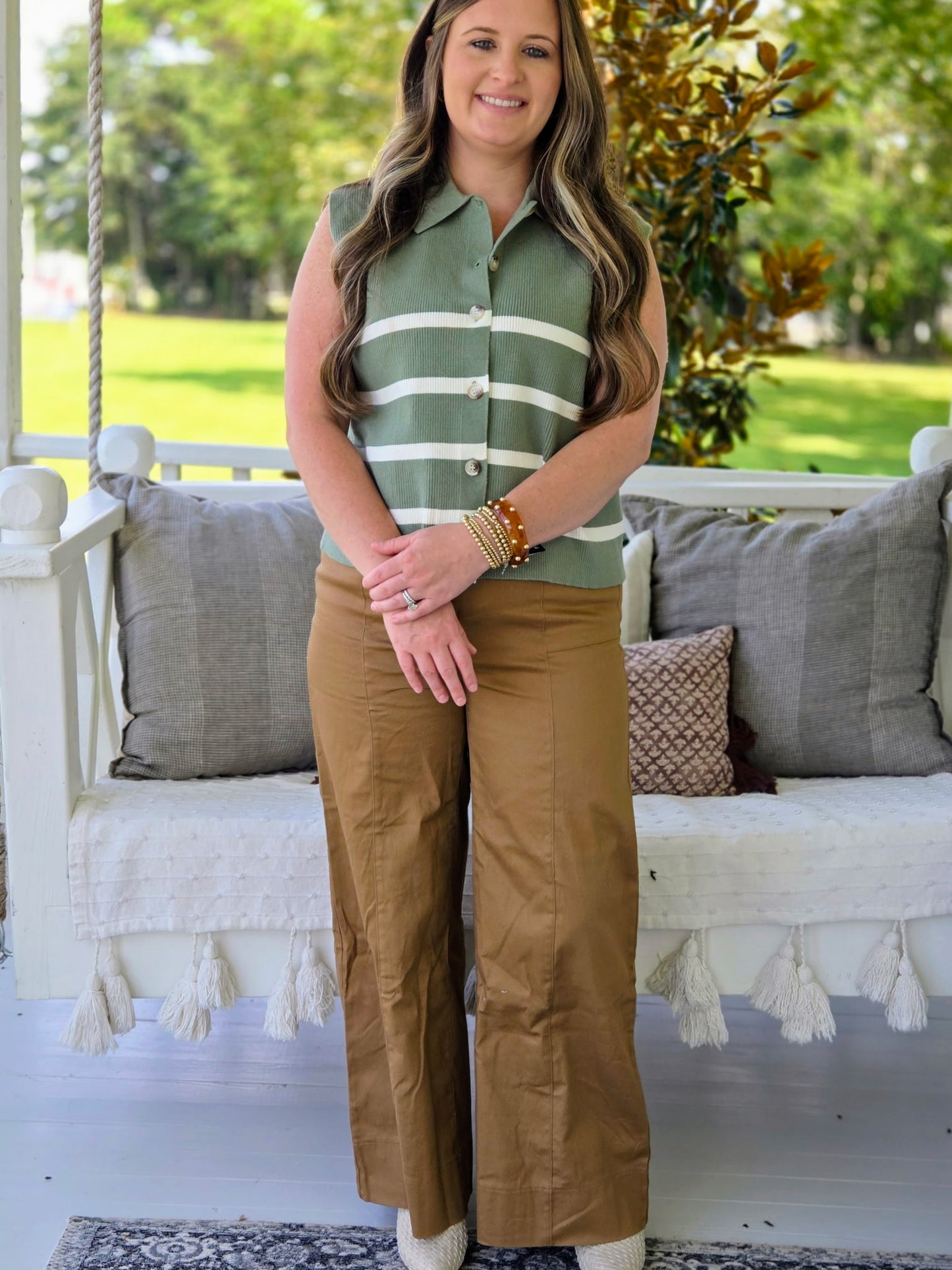 Canyon Clay Wide-Leg Pants