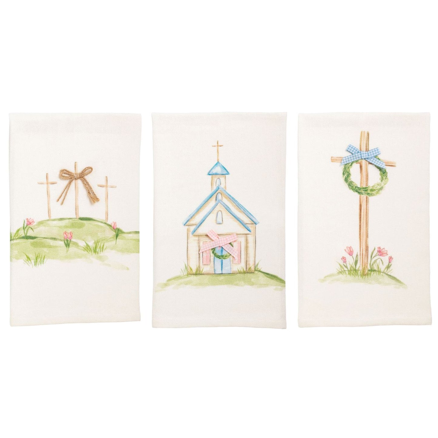 Spring Cross Towel- 3 Styles