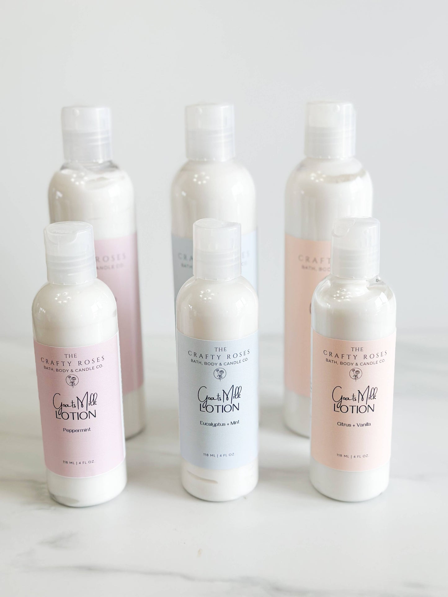 Goat Milk Lotion: Oatmeal + Honey, 4oz