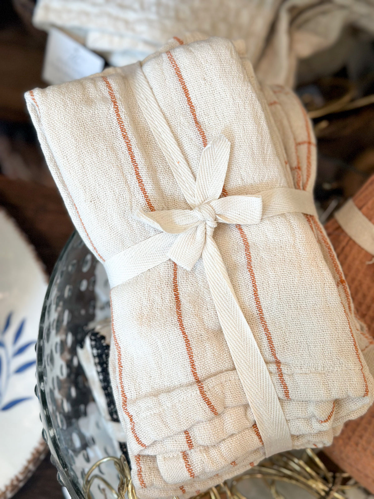 Fall Cotton Napkins -set of 4