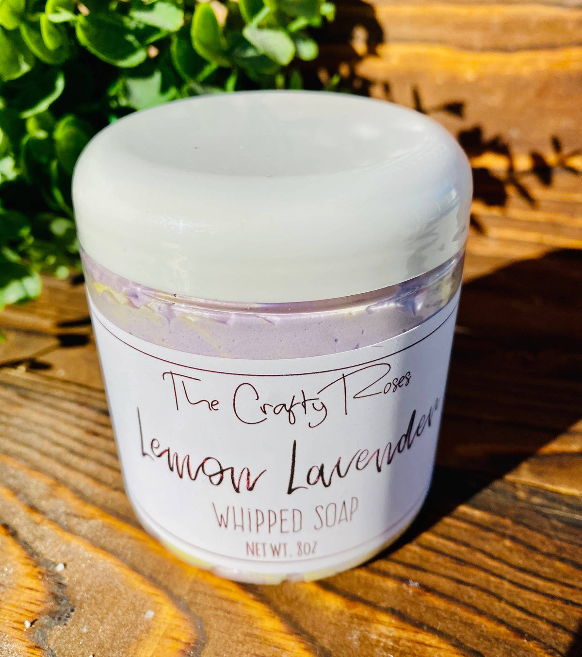 Lemon & Lavender Whipped Soap: 4 oz