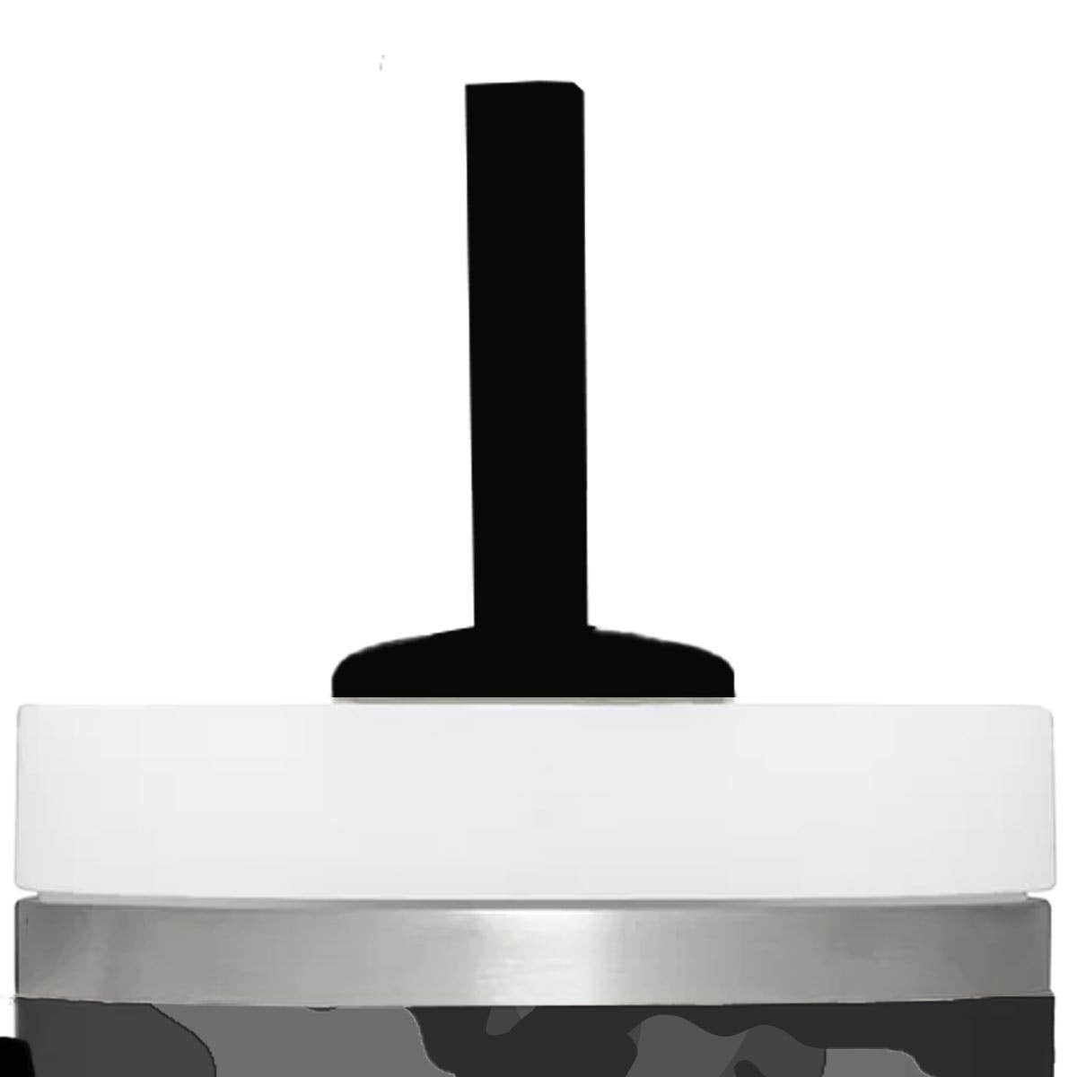 HOLD FAST 30 oz Stainless Steel Mug HF Black & Grey Camo: Black/Grey, 30 oz