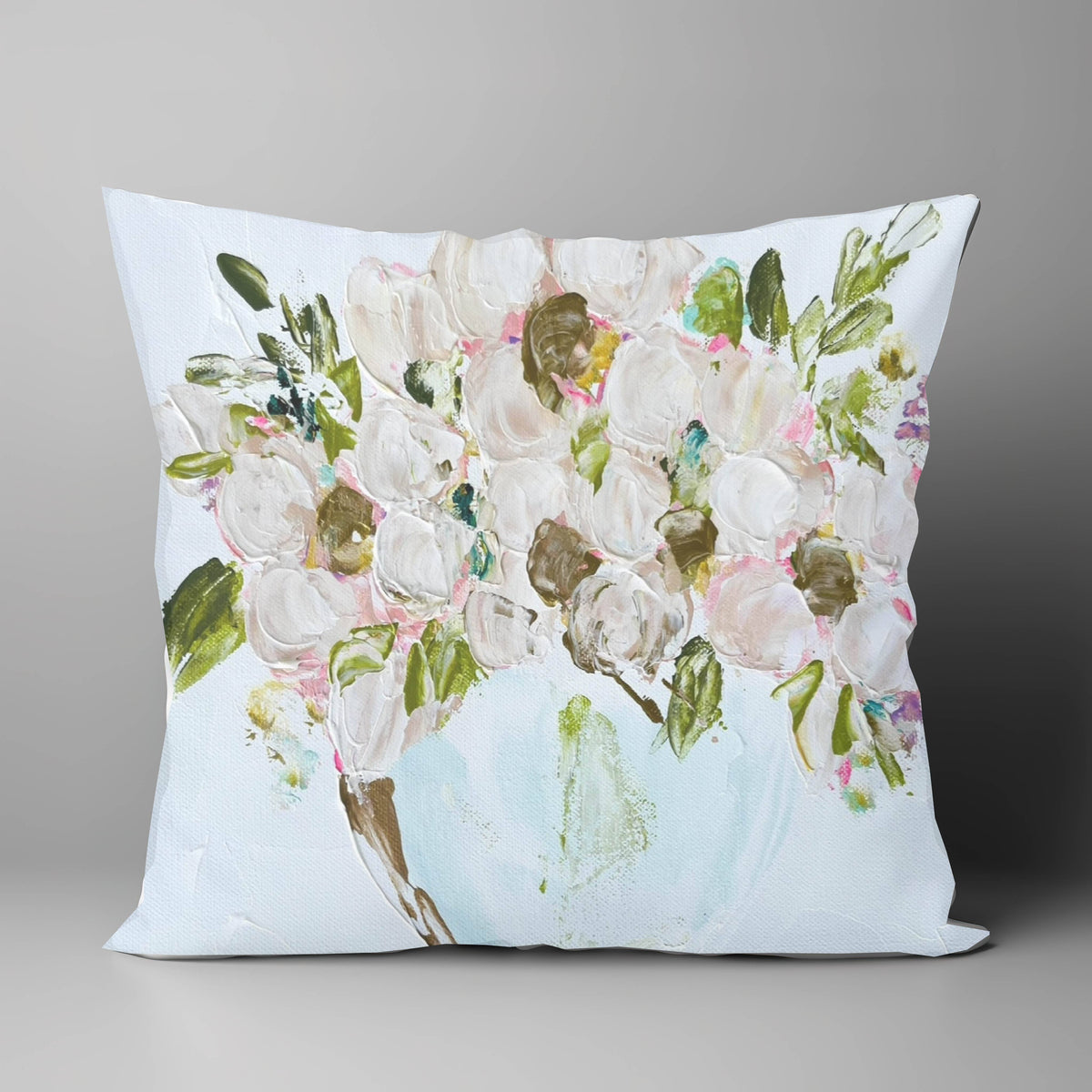 "White Gardenias" Pillow