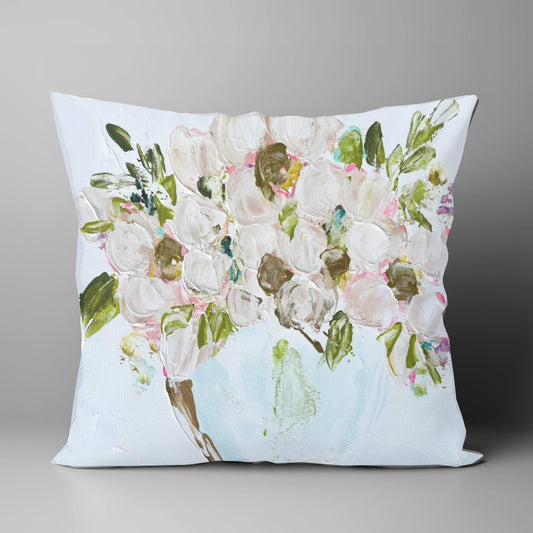 "White Gardenias" Pillow